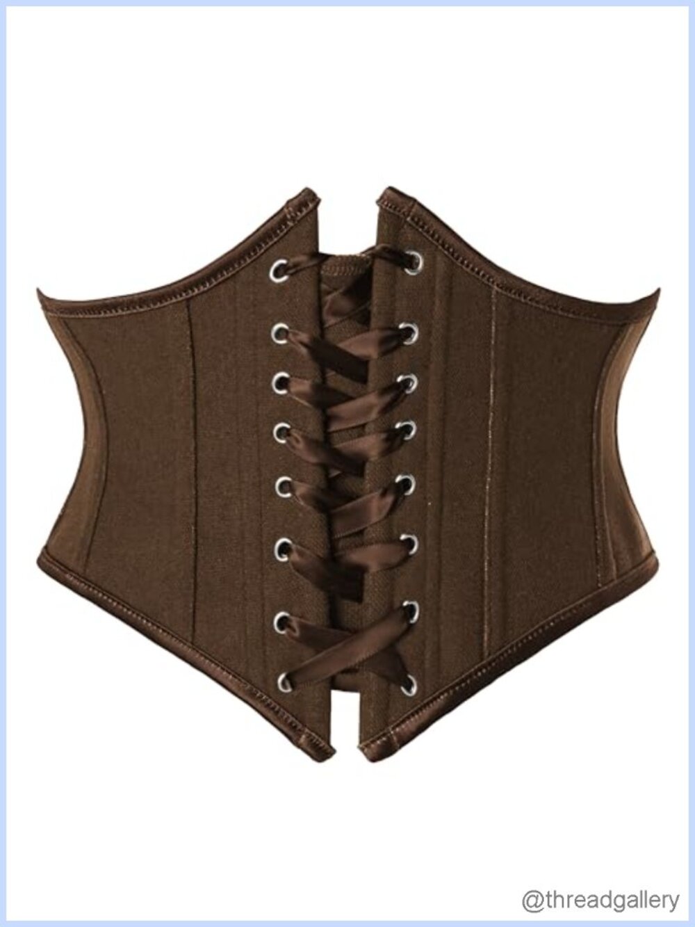 Renaissance Underbust Lace Up Corset Belt Vintage Corset